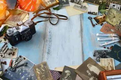 camara fotografica y fotos de recuerdos de viajes