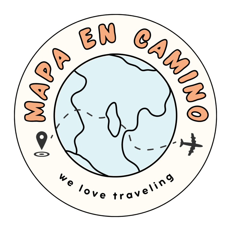 logo fondo transparente mapa en camino