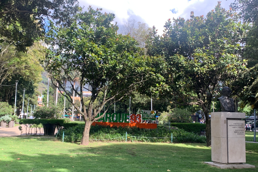 parque de la 93 Bogota Colombia