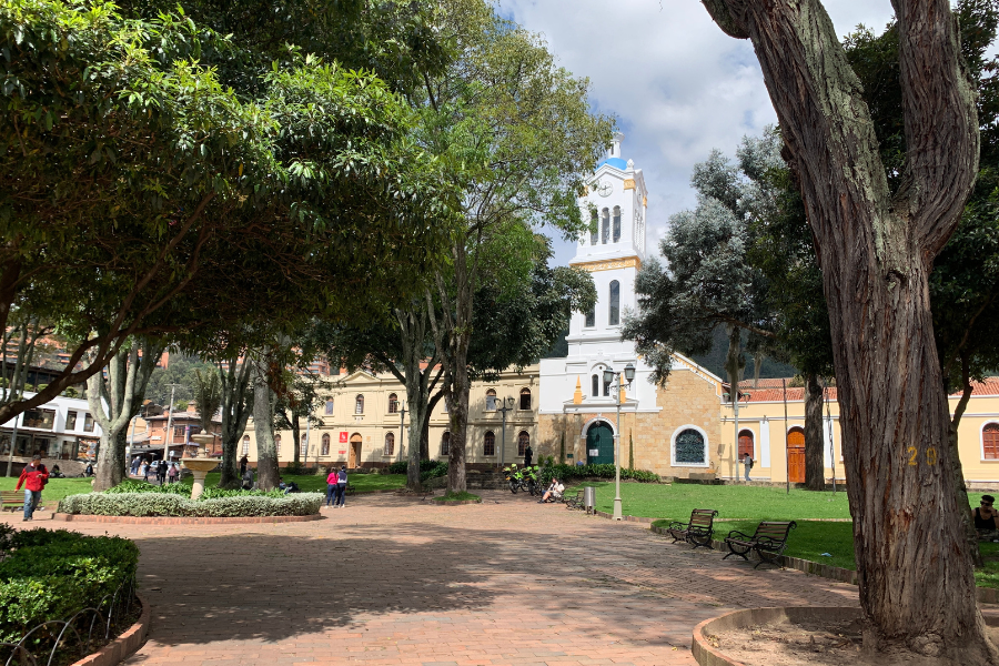 plaza usaquen Bogota Colombia